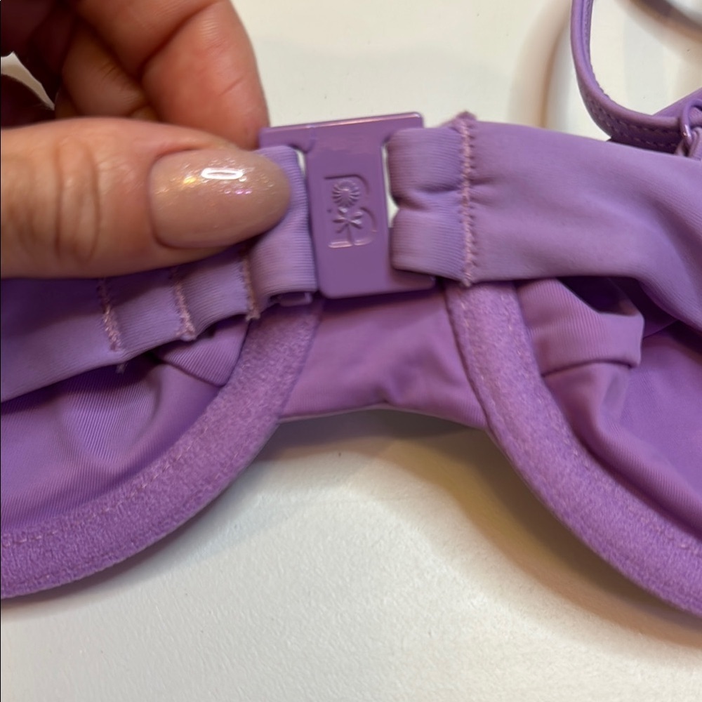 Blackbough Purple Bikini top NWOT - Picture 3 of 4